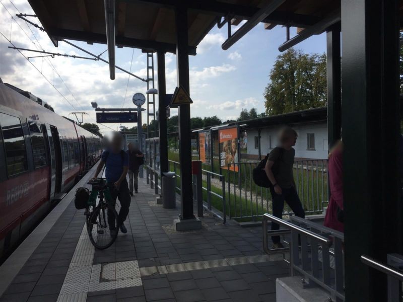 S-Bf Griebnitzsee, HGL, 1.Sto. Si. von Regio