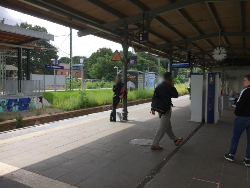 S-Bf Griebnitzsee, HGL, 2.Sto. Sicht v. Regio