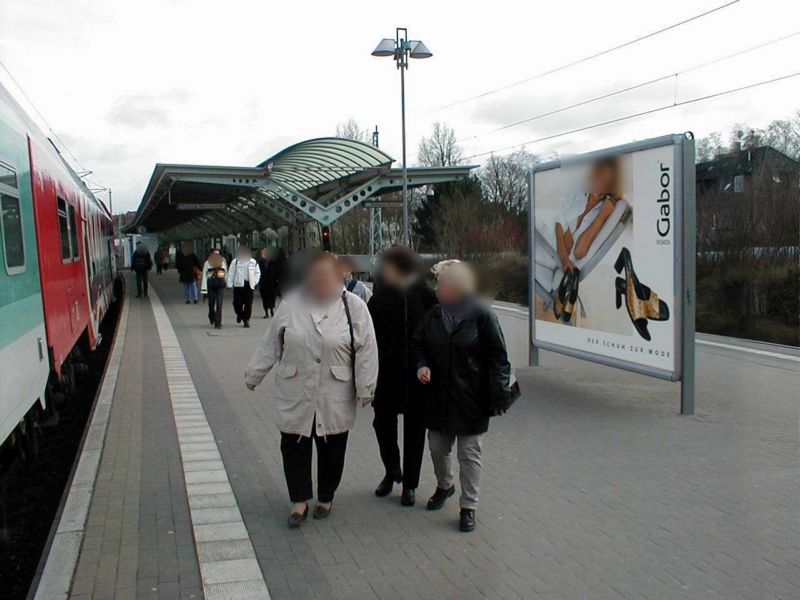 S-Bf Parkstr., Bstg., Gleis 1, 2. Sto.