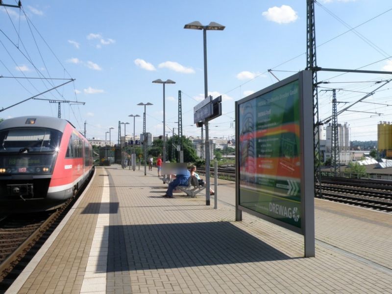 S-Bf Freiberger Str., Bstg., Gleis 1