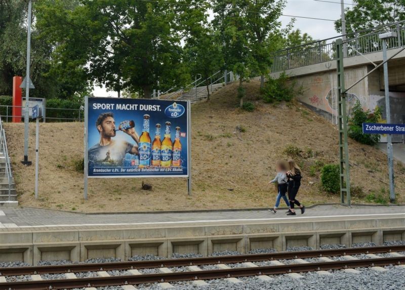 S-Bf Zscherbener Str., Bstg., Gleis 2, 2. Sto.