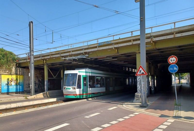 Warschauer Str. vor Ufg. sew. re.