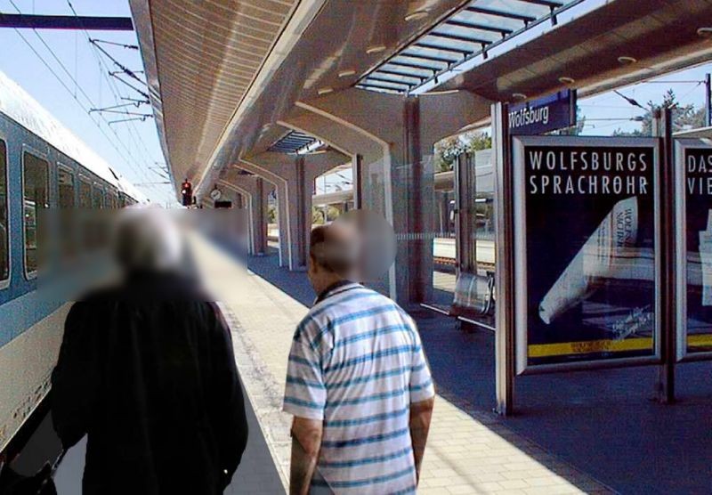 Hbf, Bstg., Gleis 5, Abschnitt F, rechte Seite