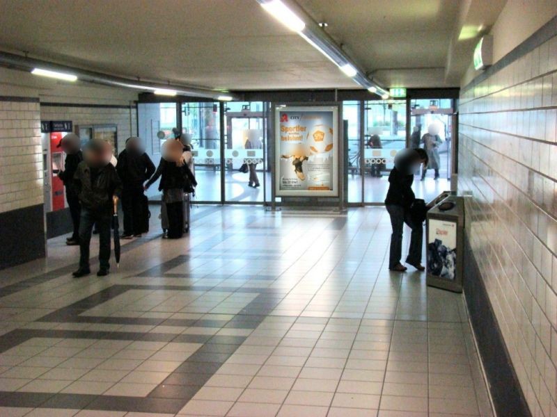 HBF, Ausgang ZOB, Personentunnel innen