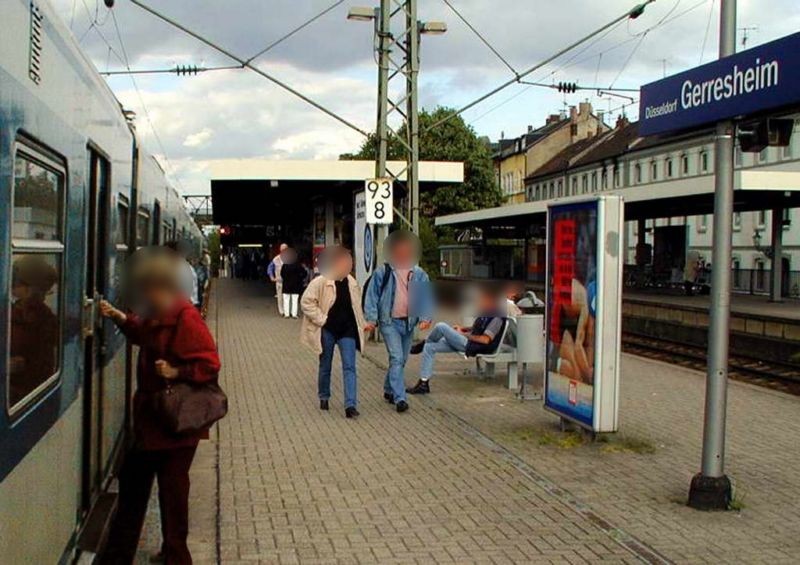 S-Bf Gerresheim,Bstg., Gleis 3