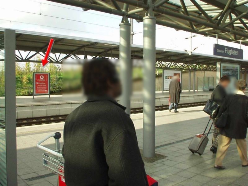 Flughafen Fernbf, Bstg., Gleis 6, 2. Sto.