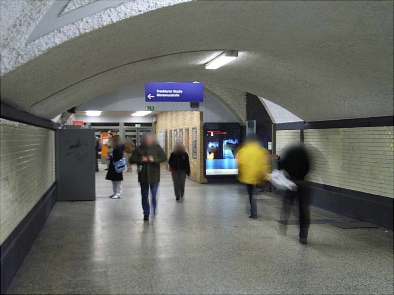 S-Bf Mülheim, Fußgänger-Ufg.