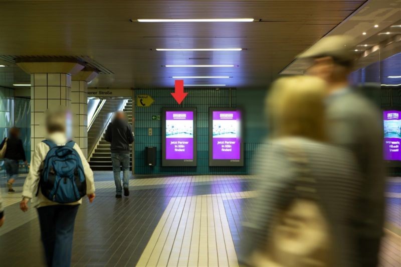 U-Bf Rudolfpl., Aufg. Aachener Str. li.