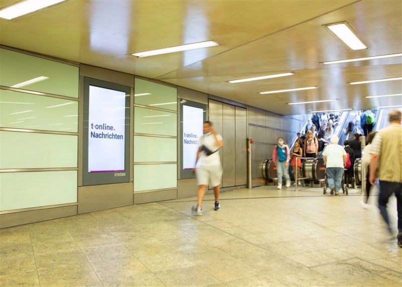 U-Bf Hbf, VTE, Ri. U-Bahn re. Sto. 1, KAW