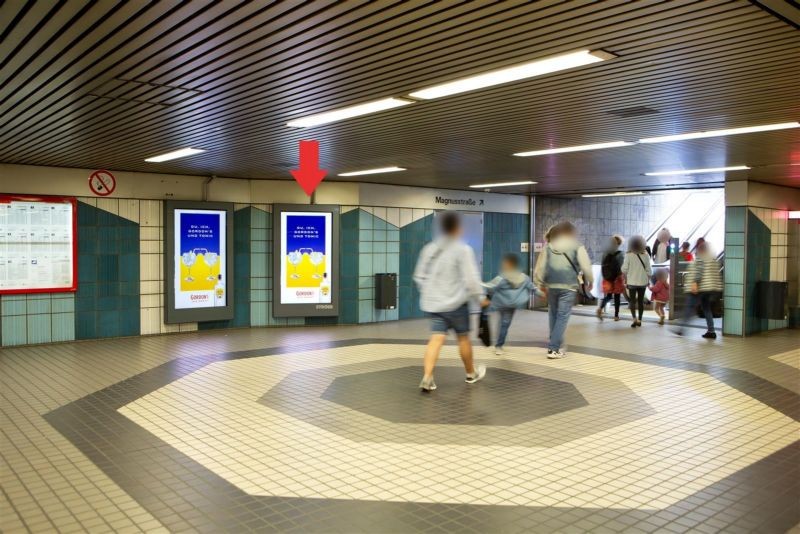 U-Bf Friesenpl., Aufg. Magnusstr. re.