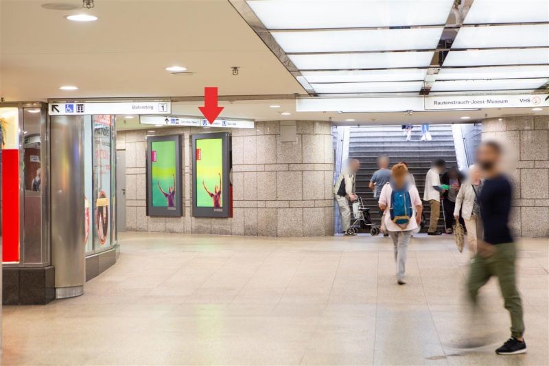 U-Bf Neumarkt, Aufg. Haubrichhof li. re.