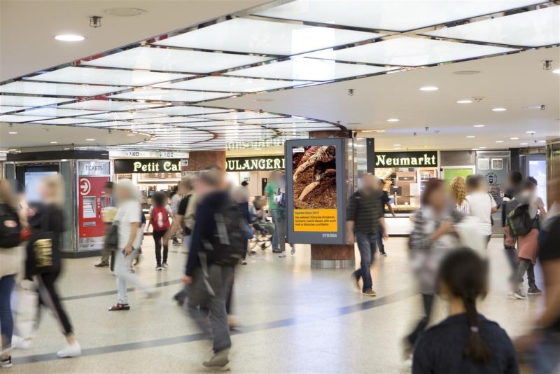 U-Bf Neumarkt, Säulen 3-er Inst. hinten