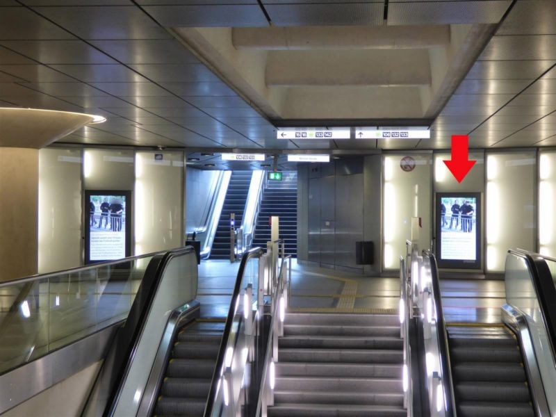 U-Bf Chlodwigplatz, Aufgang Bonner Str. re.