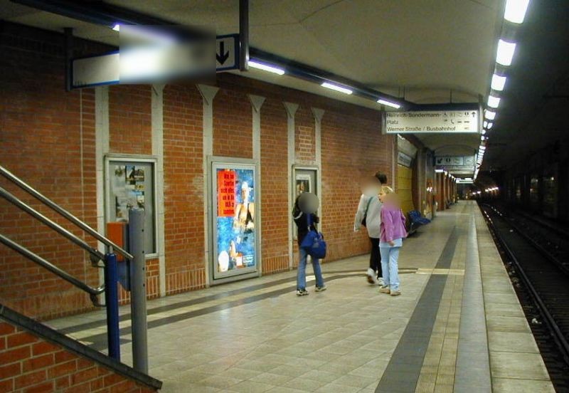 S-Bf Lütgendortmund, Bstg., Nh. Ausg. Volksgarten