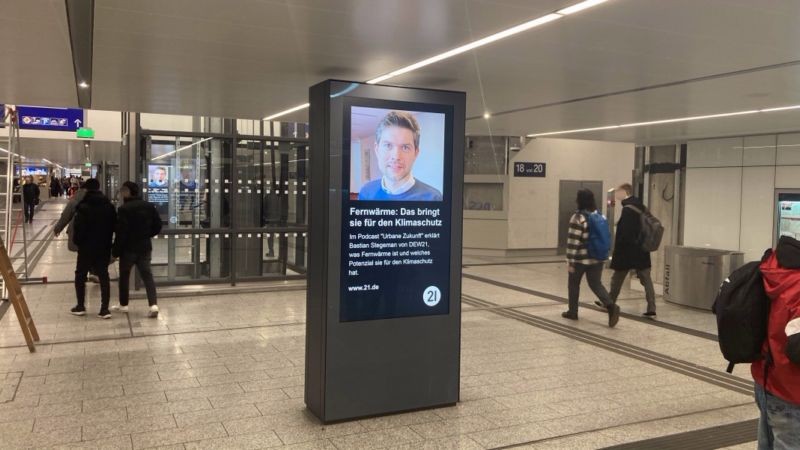 Hbf, PU zw. Gl. 20u.21, Si. Ausg.P.-Winzen-S.