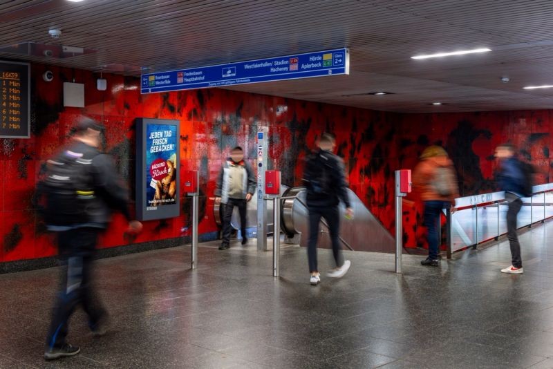 U-Bf Stadthaus, VTE Nord, li. v. Zugang Gl. li.