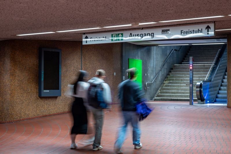 U-Bf Kampstraße, VTE, Ausg. Freistuhl