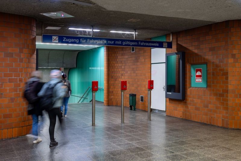 U-Bf Hörde, VTE Nord, re. v. Zugang Gl.