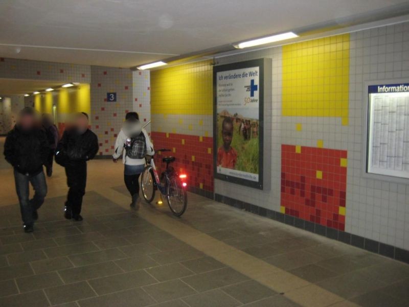 Bf Gießen, Bstg.-Ufg. Aufgang Gleis 2/3