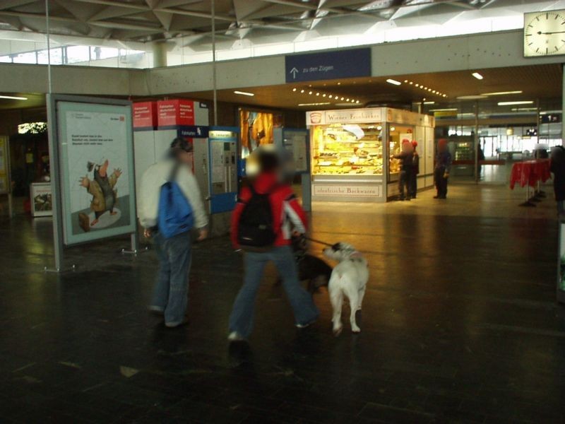 Hbf, Haupthalle, Si. Reisebüro