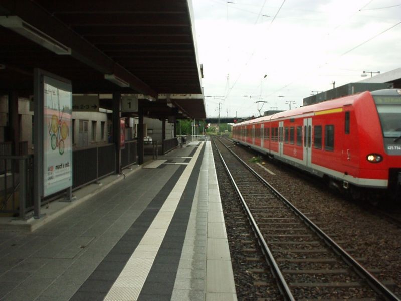 S-Bf Schifferstadt,Bstg., Gleis 1