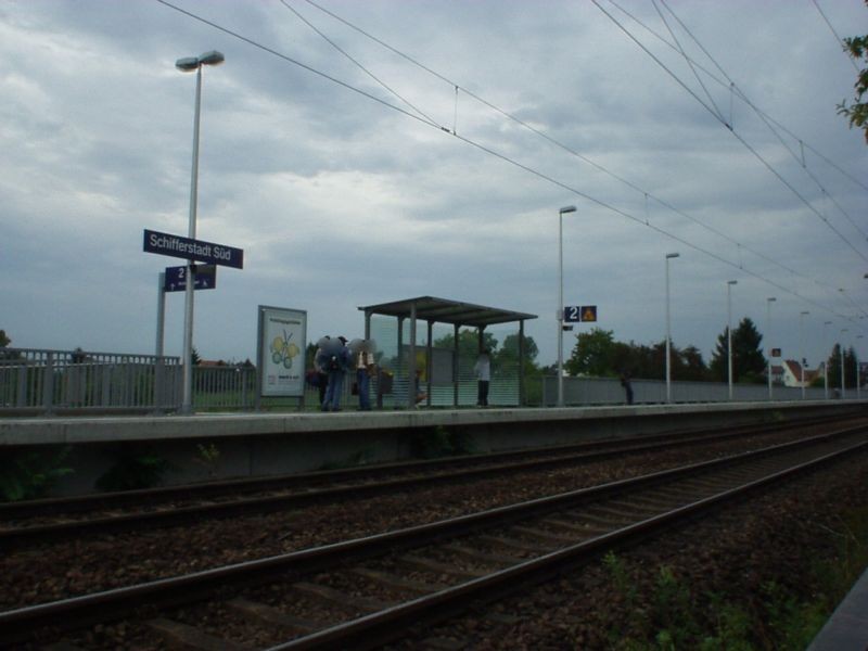 S-Bf Schifferstadt-Süd, Bstg., Gleis 2