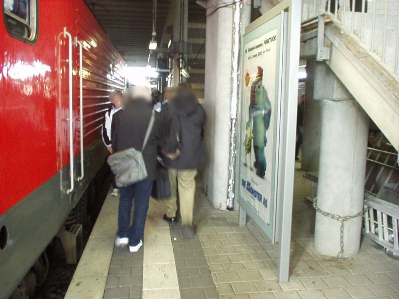 Hbf, Bstg., Gleis 8, 2. Sto.