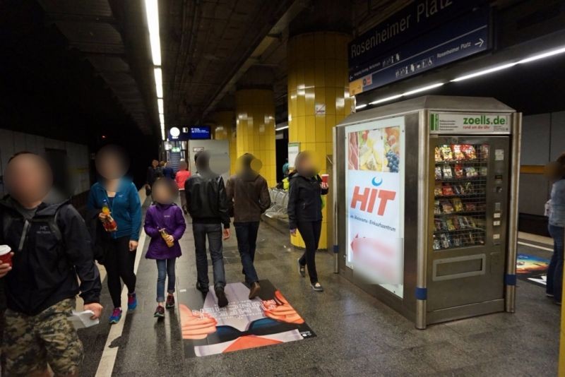 S-Bf Rosenheimer Pl., Bstg., Gl. 1, 1.Sto., autom.