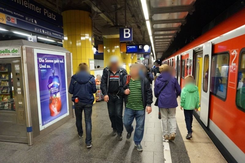 S-Bf Rosenheimer Pl., Bstg., Gl. 1, 2.Sto., autom.