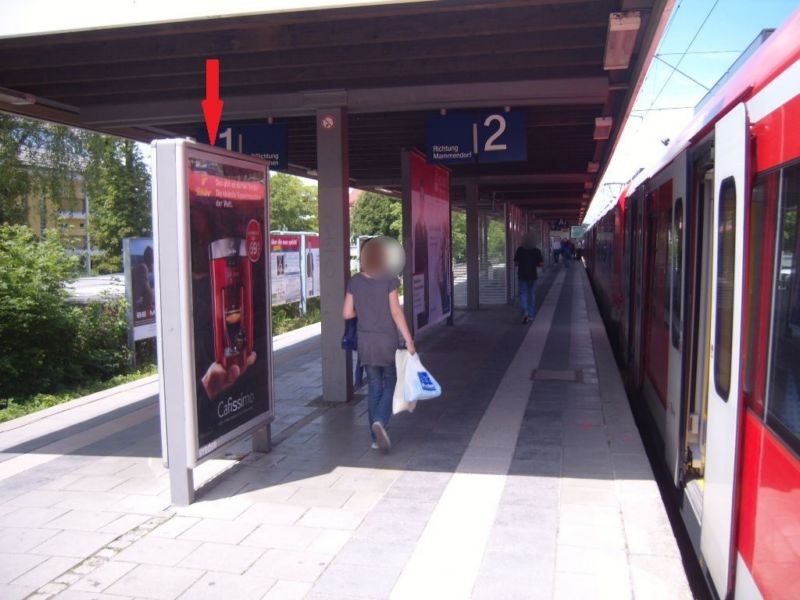 S-Bf Gröbenzell, Bstg., Gl. 2, 1. Sto.