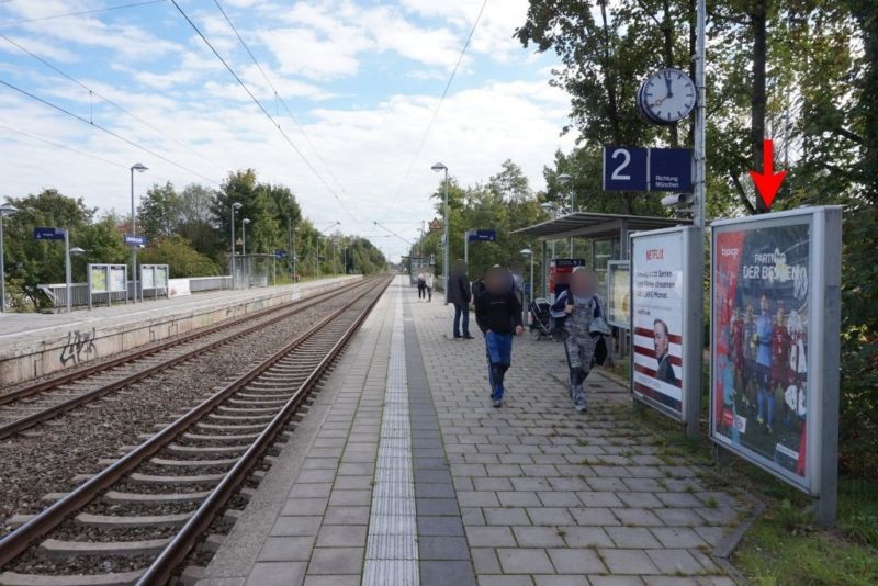 S-Bf Leienfelsstr., Bstg., Ri. Hbf, 2. Sto.