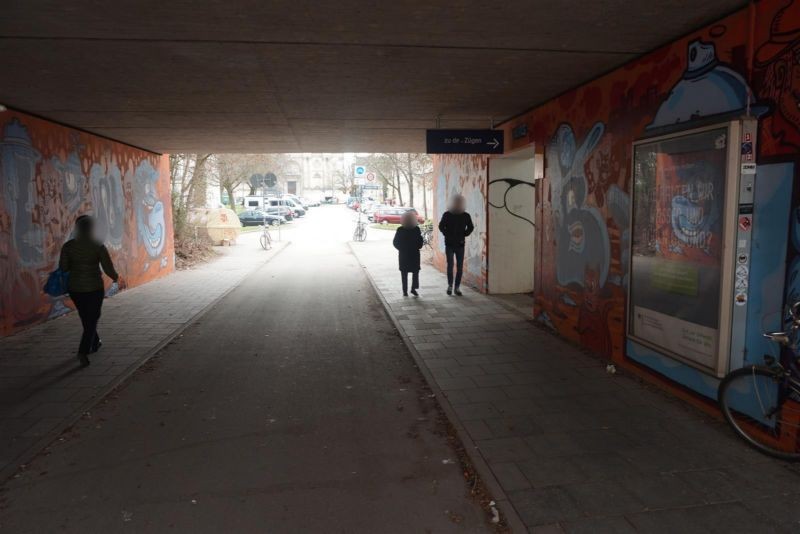 S-Bf Harras, Ufg., Zug. v. Margaretenstr.