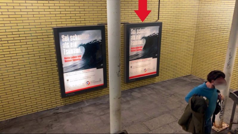 S-Bf Leuchtenbergring, östl. Zug. Bstg. 3/4, 2.