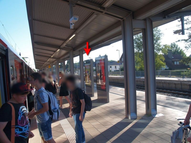 S-Bf Oberschleißheim, Bstg., Gl. 1, 1. Sto.