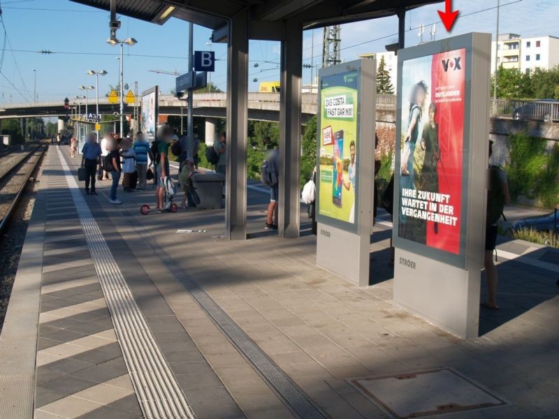 S-Bf Oberschleißheim, Bstg., Gl. 2, 2. Sto.