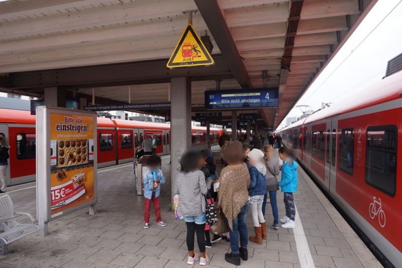 S-Bf Ostbahnhof,Bstg., Gleis 4