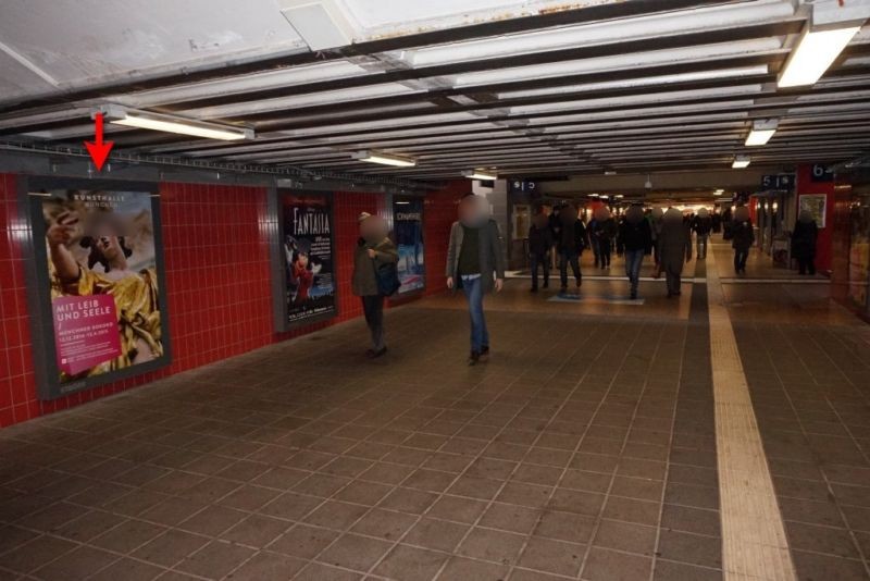 S-Bf Ostbahnhof östl. Bstg. Ufg. Gl.6/7 re. 1.Sto.