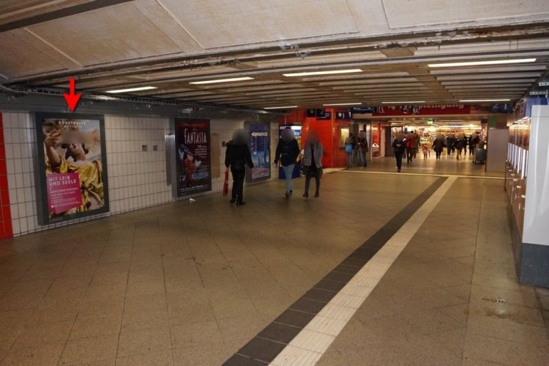 S-Bf Ostbahnhof östl. Bstg. Ufg. Gl. 2/3 1.Sto.