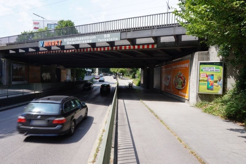 St.-Martin-Str.  76/DB-Brücke, S-Bf St.-Martin-Str