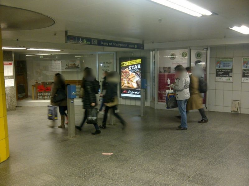 S-Bf Rosenheimer Pl., 1. UG,Ausg.Motorama,neb.Roll