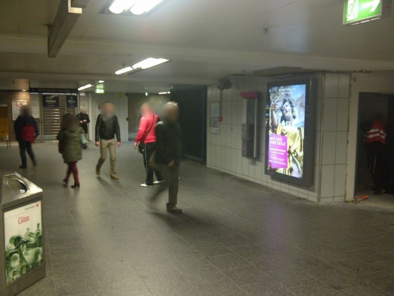 S-Bf Rosenheimer Pl., geg. Ausgang Gasteig