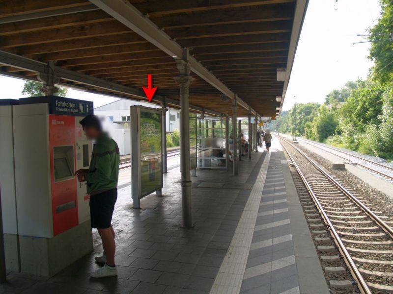 S-Bf Fürstenfeldbruck, Bstg. Gl. 3, 1. Sto.