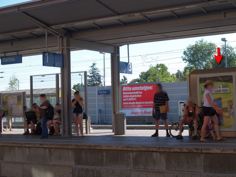 S-Bf Dachau, Bstg., Gleis 1, Automat