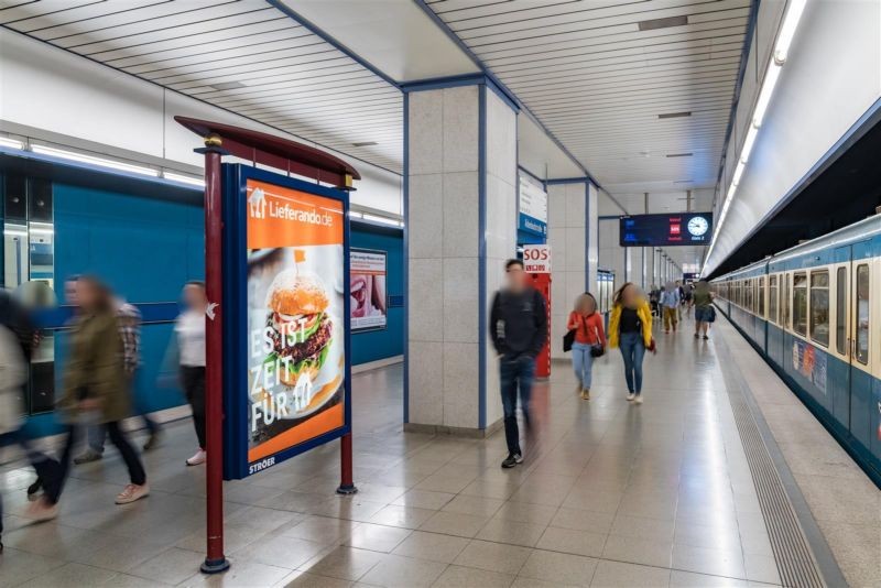 Aidenbachstr./U-Bahnsteig Gleis 2, 1. Sto.