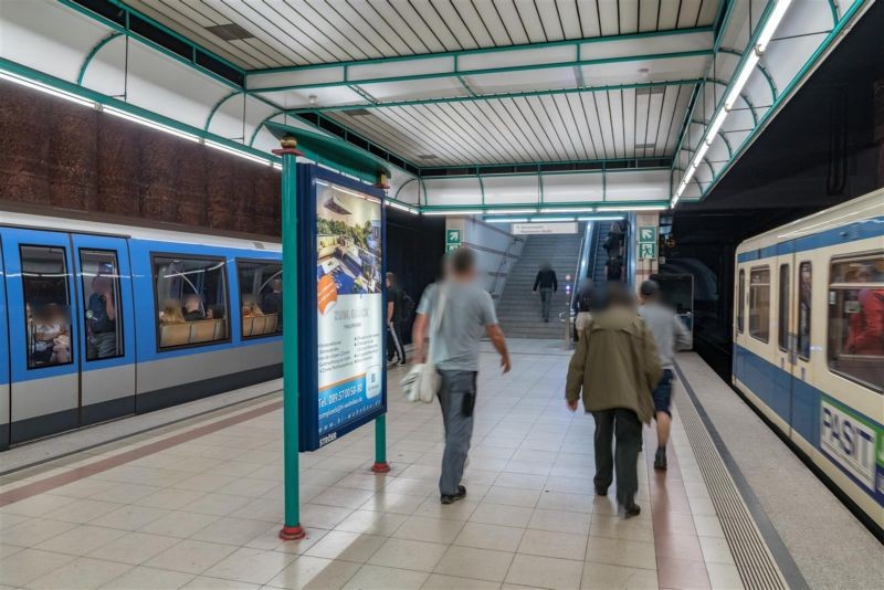 Obersendling/U-Bahnsteig Süd