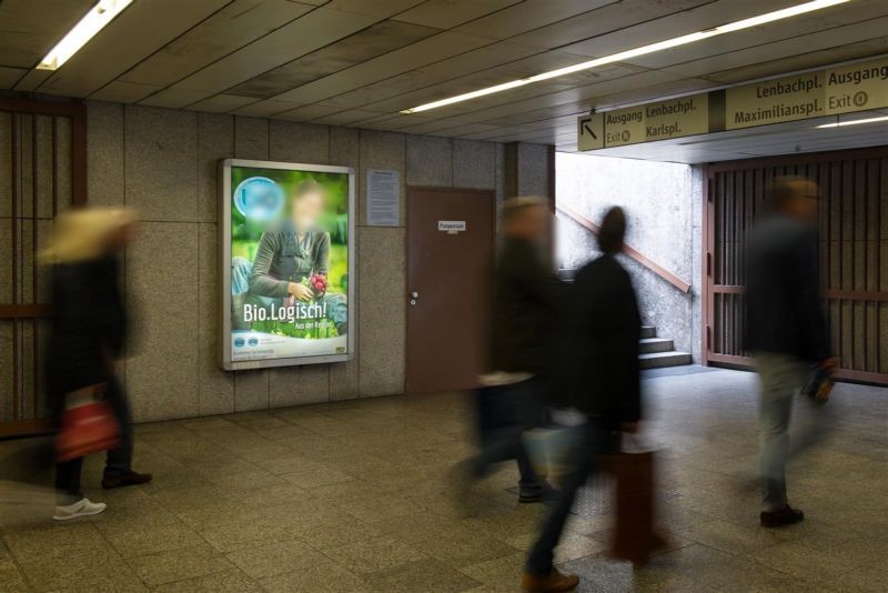 Stachus U-Bahn Aufg. Lenbachplatz West