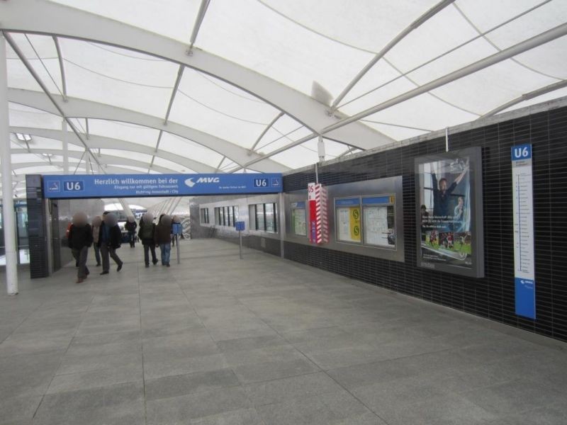 Fröttmaning/Nordkopf aus. Arena li.