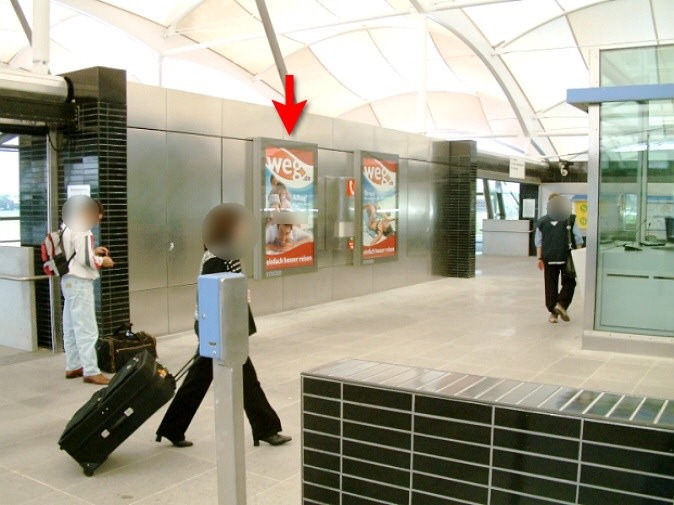 Fröttmaning/Südkopf aus. P+R Terminal li.