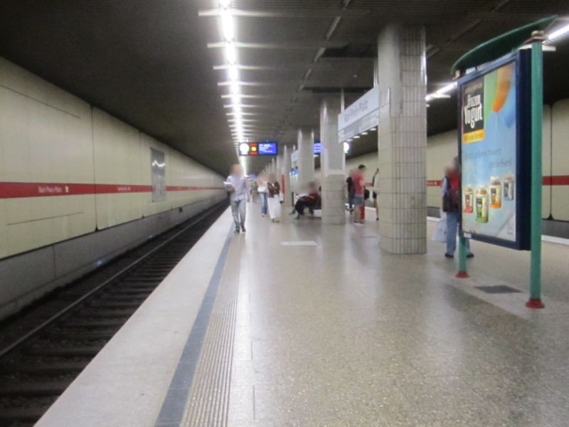 Karl-Preis-Platz/U-Bahnsteig NS