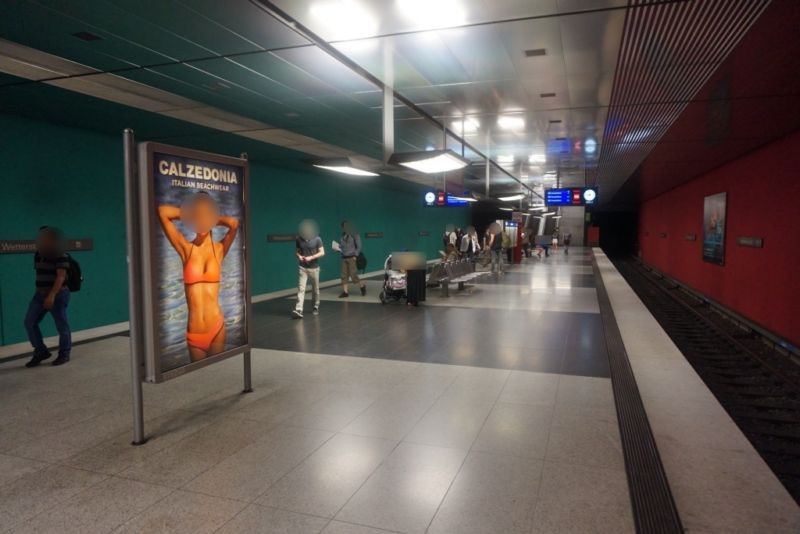 Wettersteinplatz Bahnsteig Süd
